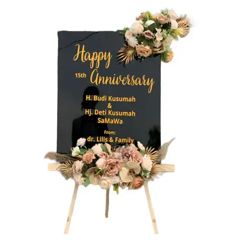 Papan Bunga Akrilik Sumbangtimun